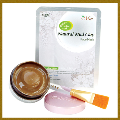 Natural Mud face mask pack Made in Korea